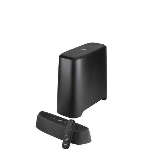POLK AUDIO MAGNIFI MINI AX, KOMPAKTIŠKA DOLBY ATMOS IR DTS:X SOUNDBARO SISTEMA 