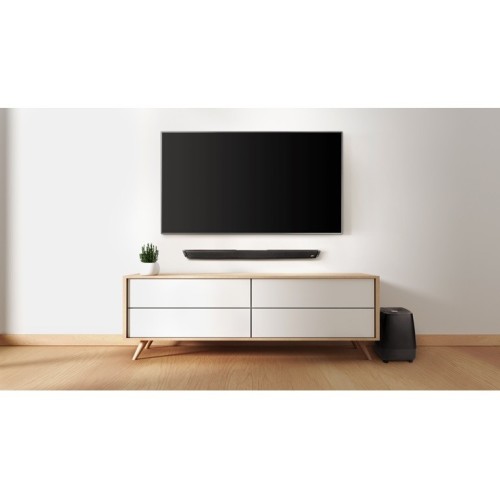 POLK AUDIO MAGNIFI 2 SOUNDBARAS SU BELAIDE ŽEMŲ DAŽNIŲ KOLONĖLE GALIA: 300W, HDMI JUNGTYS, HDMI JUNGTIES RAIŠKA 4K 