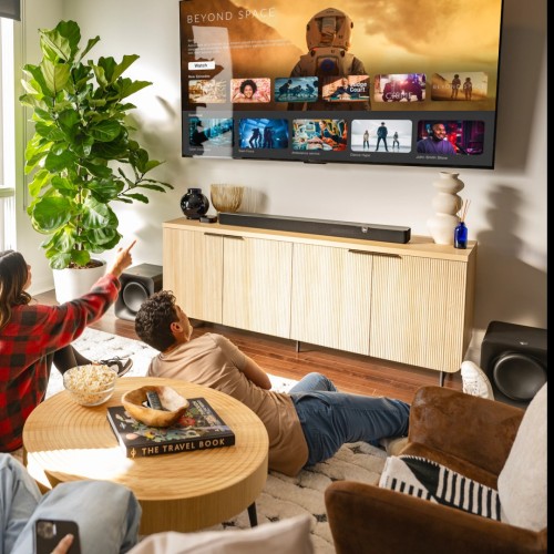KLIPSCH FLEXUS CORE 200 3.1.2 KANALO DOLBY ATMOS GARSO SISTEMA SU ŽEMŲ DAŽNIŲ GARSIAKALBIU. DAŽNIŲ DIAPOZONAS: 40 HZ - 20 KHZ 
