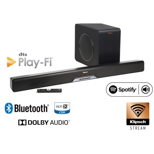 KLIPSCH RSB-14 BLUETOOTH SOUNDBAR 200W JŪSŲ TV, NEMOKAMAS PRISTATYMAS