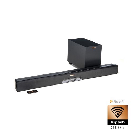 KLIPSCH REFERENCE RSB-14 SOUND BAR TVGARSO SISTEMA SU BEVIELIU ŽEMŲ DAŽNIŲ GARSIAKALBIU, NEMOKAMAS PRISTATYMAS