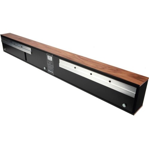 KLIPSCH HERITAGE THEATER BAR – PRESTIŽINIS PASYVUS GARSO BARAS (LCR) IŠ HERITAGE SERIJOS. DAŽNIŲ ATSAKAS: ~95 HZ – 20 KHZ (±3 DB); –10 DB TIES 75 HZ  