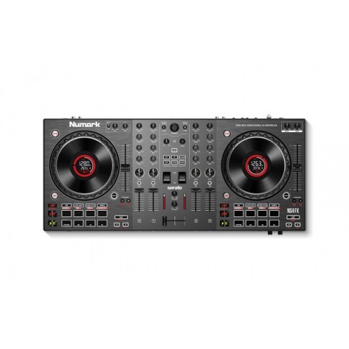 NUMARK NS4FX PROFESIONALUS 4-IŲ KANALŲ DJ VALDIKLIS 