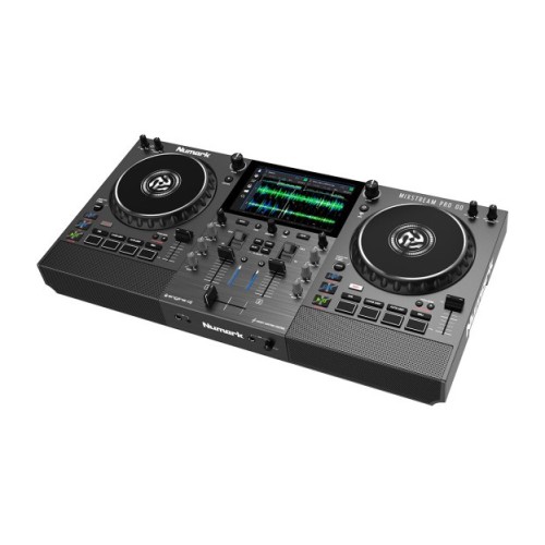 NUMARK MIXSTREAM PRO GO 2-IŲ KANALŲ VISKAS VIENAME DJ VALDIKLIS SU LIEČIAMU 7'' COLIŲ EKRANU 