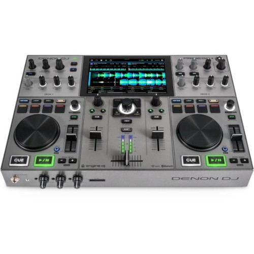 DENON DJ PRIME GO + ALL-IN-ONE 2 - IŲ KANALŲ DJ VALDIKLIS SU 7