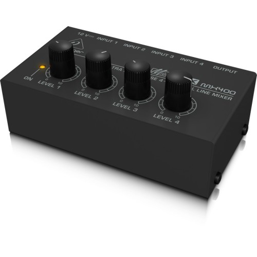 BEHRINGER MICROMIX MX-400 4 KANALŲ MIKŠERINIS PULTAS, NEMOKAMAS PRISTATYMAS