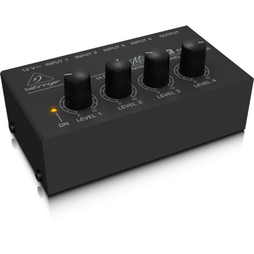 BEHRINGER MICROMIX MX-400 4 KANALŲ MIKŠERINIS PULTAS, NEMOKAMAS PRISTATYMAS