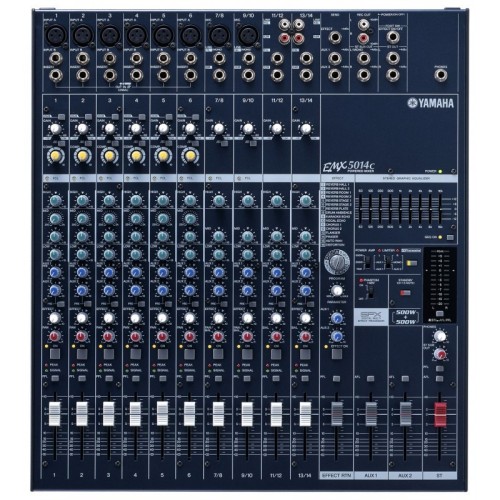 YAMAHA EMX-5014C MIKŠERINIS PULTAS, NEMOKAMAS PRISTATYMAS