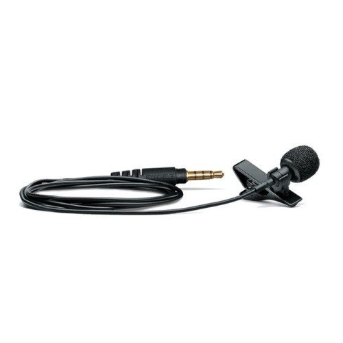 SHURE MVL MIKROFONAS DAŽNIŲ JUOSTA: 40 HZ- 20,000 HZ HZ, JAUTRUMAS: 124 DB, VARŽA: 350 OMŲ 
