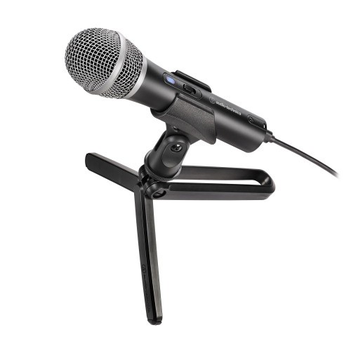 AUDIO-TECHNICA ATR2100X-USB KARDIOIDINIS USB/XLR MIKROFONAS DAŽNIŲ JUOSTA 50 – 15,000 HZ, SAMPLINGO DAŽNIS 44.1 KHZ/48 KHZ/96 KHZ/192 KHZ 