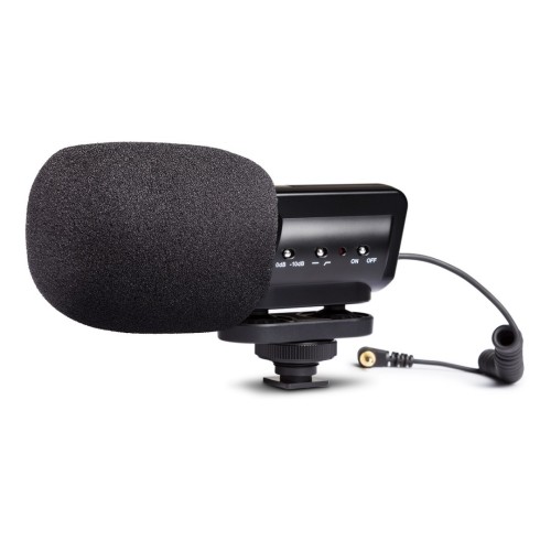 MARANTZ PROFESSIONAL AUDIO SCOPE SB-C2 X/Y STEREO KONDENSERIO MIKROFONAS SKIRTAS DSLR KAMERAI DAŽNIŲ JUOSTA 50HZ–18KHZ JAUTRUMAS -69DB ±3DB (0DB = 1V/MICROBAR AT 1KHZ) 