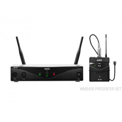 AKG WMS420 PRESENTER SET BELAIDIS MIKROFONAS, NEMOKAMAS PRISTATYMAS, KAINA UŽ 1 VNT.