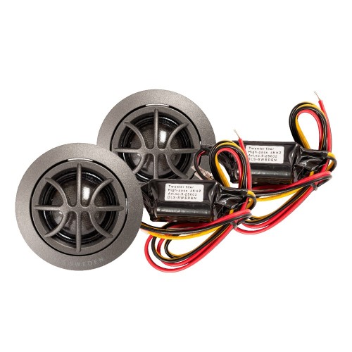DLS REFERENCE RC25, AUKŠTŲ DAŽNIŲ GARSIAKALBIAI AUTOMOBILIUI GALIA: 50 W / RMS, DAŽNIŲ JUOSTA: 1 500 – 22 000 HZ, JAUTRUMAS: 93 DB / 1W, 1M 