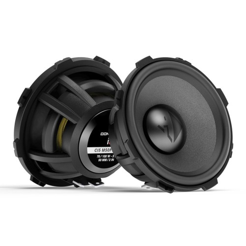 HELIX COMPOSE CI5 M50FM-S3 – AUKŠTOS KLASĖS 50 MM PLAČIAJUOSČIAI GARSIAKALBIAI AUTOMOBILIUI. DAŽNIŲ DIAPAZONAS: 300 HZ - 20,000 HZ. JAUTRUMAS: 89 DB @ 2.83 V / 1M 
