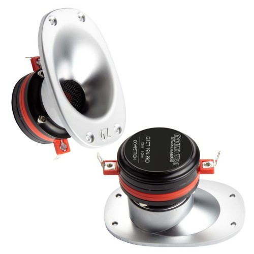 GROUND ZERO GZCT 19N-PRO S HIGH END GARSIAKALBIAI 4 OMAI 30 / 100 W, SPL 109 DB, 3 - 22 KHZ 25 MM / 1
