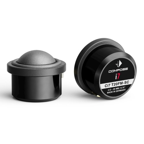 HELIX COMPOSE CI7 T20FM-SC AUTOMOBILINAI AUKŠTŲ DAŽNIŲ GARSIAKALBIAI, DAŽNIŲ JUOSTA: 1500 HZ - 30,000 HZ 