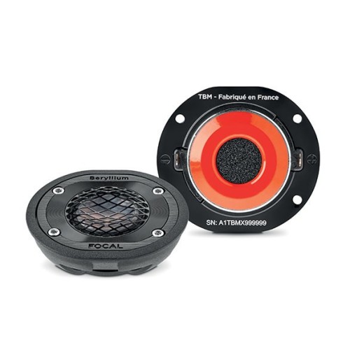 FOCAL TBM GARSIAKALBIS NOMINALI GALIA 20W MAKSIMALI GALIA 200 W JAUTRUMAS (2.83V/1M): 95 DB VC DIAMETRAS 1