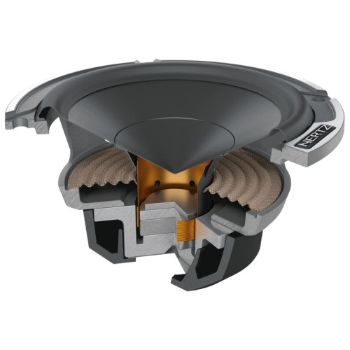 HERTZ MP 70.3 PRO AUTOMOBILINIS VIDUTINIŲ DAŽNIŲ GARSIAKALBIS GALIA: 100W, DAŽNIŲ JUOSTA: 180 ÷ 18K HZ, JAUTRUMAS: 88 DB 