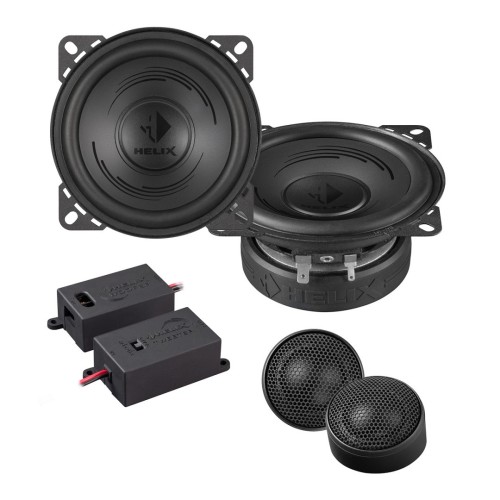 HELIX PF K100.2 AUTOMOBILINĖ KOMPONENTINIŲ GARSIAKALBIŲ SISTEMA GALIA: 80W, DAŽNIŲ JUOSTA: 100 HZ - 22,000 HZ 