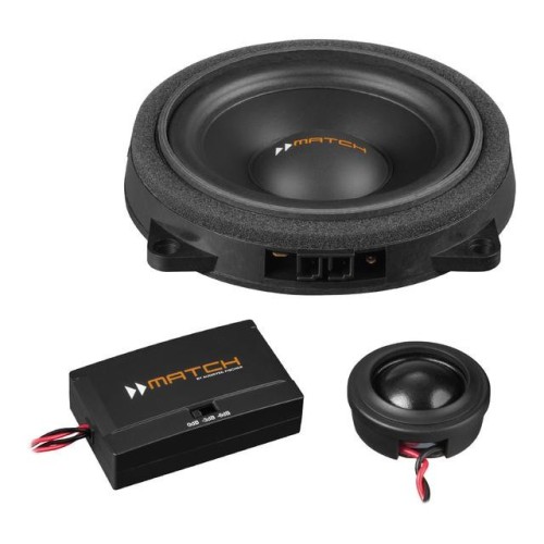 MATCH UP C42BMW-FRT.2 KOMPONENTINIAI AUTOMOBILINIAI GARSIAKALBIAI GALIA: 120W, DAŽNIŲ JUOSTA:100 HZ - 25,000 HZ, JAUTRUMAS: 90 DB 