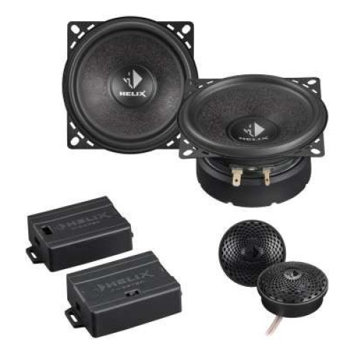 HELIX S 42C AUTOMOBILINĖ KOMPONENTINĖ GARSO SISTEMA GALIA (RMS / MAKS.): 70 W / 140 W, DAŽNIŲ DIAPAZONAS: 75HZ – 25 000HZ, JAUTRUMAS (1 W / 1 M): 89 DB 