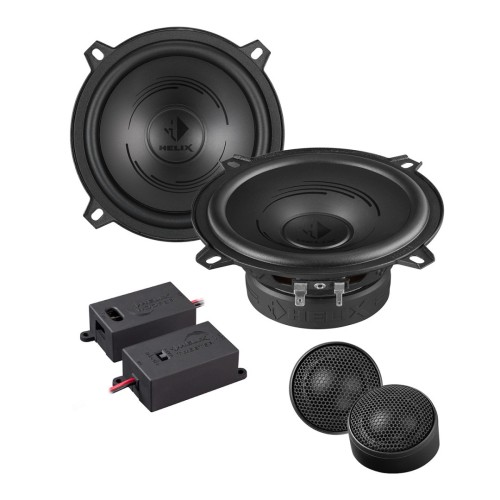 HELIX PF K130.2 AUTOMOBILINĖ KOMPONENTINIŲ GARSIAKALBIŲ SISTEMA GALIA: 100W, DAŽNIŲ JUOSTA: 65 HZ - 22,000 HZ 
