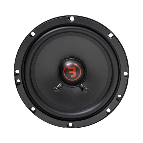 BASS HABIT REBEL R165C, KOMPONENTINIAI GARSIAKALBIAI AUTOMOBILIUI, GALIA: 60 W, JAUTRUMAS: 87 DB, DAŽNIO ATSAKAS: 73HZ – 20KHZ, MONTAVIMO GYLIS: 44 MM 