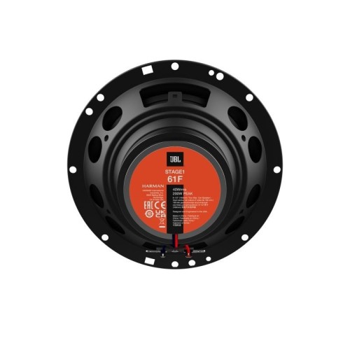 JBL STAGE1 61F, KOAKSIALINIAI AUTOMOBILINIAI GARSIAKALBIAI GALIA: 40W, DAŽNIŲ JUOSTA: 55HZ – 20KHZ, JAUTRUMAS: 91 DB