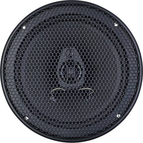 GROUND ZERO GZIF 6.5, AUTOMOBILINIS KOAKSIALINIS GARSIAKALBIS REKOMEND. STIPRINTUVO GALIA: 120 W (PRIE 4 OMŲ), DAŽNIŲ JUOSTA: 50 HZ – 20 KHZ, ŠEŠIAKMPĖS APSAUGINĖS GROTELĖS (PRIDEDAMA PRIE GARSIAKALBIO) 