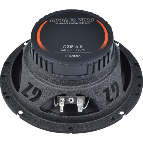 GROUND ZERO GZIF 6.5, AUTOMOBILINIS KOAKSIALINIS GARSIAKALBIS REKOMEND. STIPRINTUVO GALIA: 120 W (PRIE 4 OMŲ), DAŽNIŲ JUOSTA: 50 HZ – 20 KHZ, ŠEŠIAKMPĖS APSAUGINĖS GROTELĖS (PRIDEDAMA PRIE GARSIAKALBIO) 