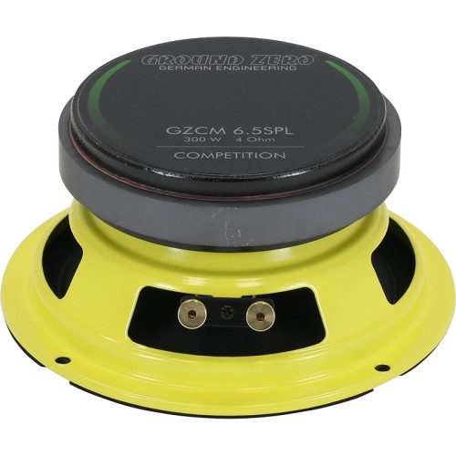 GROUND-ZERO GZCM 6.5SPL AUTOMOBLINIS GARSIAKALBIS GALIA (RMS/ MAX): 100 / 300 W, DAŽNIŲ JUOSTA 220 HZ – 10 KHZ 