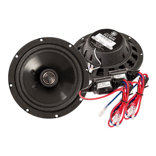 DLS M226 16.5CM KOAKSIALINIAI GARSIAKALBIAI AUTOMOBILIUI, GALIA: 50 W / RMS, DAŽNIŲ JUOSTA: 70 – 18 000 HZ, JAUTRUMAS: 85 DB (1W/1M) 