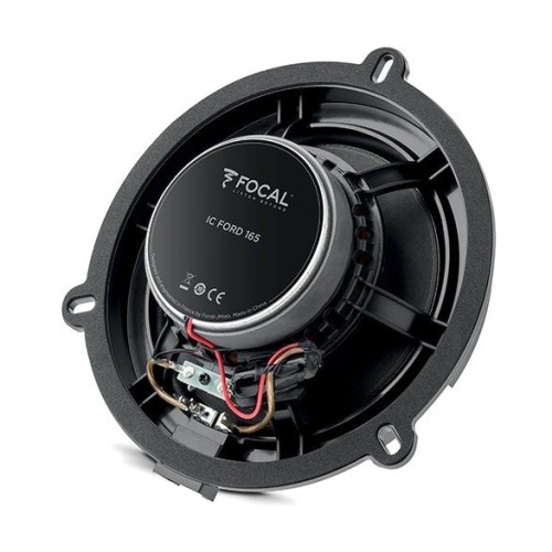 FOCAL IC FORD 165 KOKSIALINIAI GARSIAKALBIAI AUTOMOBILIUI REKOMEND. STIPRINTUVO GALIA: 120W, JAUTRUMAS: (2.83V/1M) 92.5DB, DAŽNIŲ JUOSTA: 60HZ - 20KHZ 