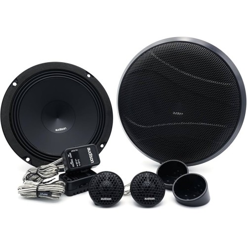AUDISON APK 165, AUTOMOBILINĖ GARSIAKALBIŲ SISTEMA GALIA: 300W (4 OMAI), DAŽNIŲ JUOSTA: 60 ÷ 20K HZ, JAUTRUMAS: 93.5 DB 