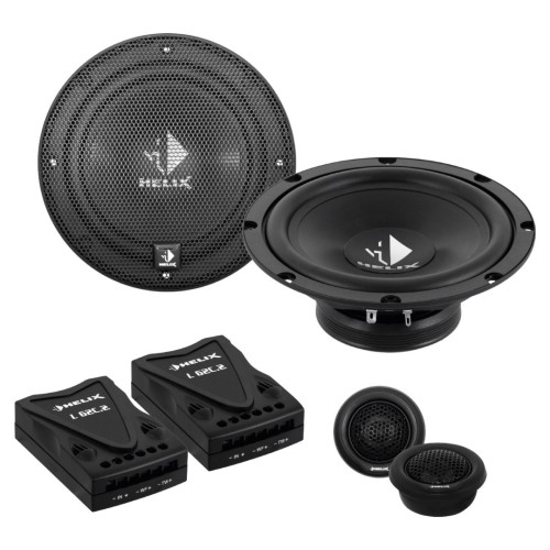 HELIX L 62C.2 AUTOMOBILINĖ KOMPONENTINĖ GARSO SISTEMA GALIA: 200W, DAŽNIŲ JUOSTA: 55 HZ - 22,000 HZ, NAŠUMAS: 90 DB 1W / 1M 