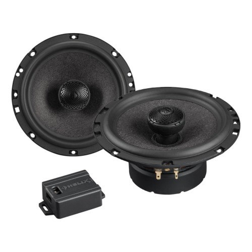 HELIX S 6X 2-JŲ JUOSTŲ KOAKSALINIŲ GARSIAKALBIŲ KOMPLEKTAS GALIA RMS80W / MAKS.160 W, DAŽNIŲ JUOSTA 50 HZ - 25,000 HZ, VARŽA 4 Ω 