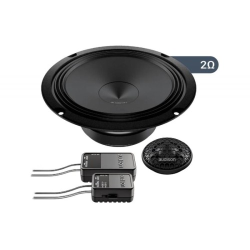 AUDISON APK 165 Ω2, AUTOMOBILINĖ GARSIAKALBIŲ SISTEMA GALIA: 300W (2 OMAI), DAŽNIŲ JUOSTA: 50 ÷ 20K HZ, JAUTRUMAS: 95 DB 