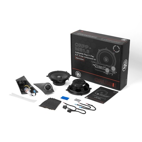 DLS CRUISE CRPP-MB1.6, 16,5CM KOMPONENTINIAI PLUG & PLAY TIPO GARSIAKALBIAI SKIRTI MERCEDES W907/W910 (2018 -) AUTOMOBILIAMS, GALIA: 100 W / RMS, DAŽNIŲ JUOSTA: 60 – 25 000 HZ, JAUTRUMAS: 90 DB / 1W, 1M 