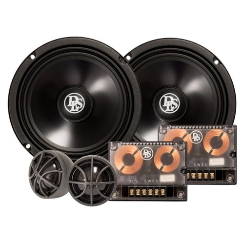 DLS RC6.2Q AUTOMOBILIŲ GARSO KOLONĖLĖS KOMPONENTAI GALIA:300 W, DAŽNIŲ JUOSTA: 50– 25.000 HZ, JAUTRUMAS: 90 DB (1W/1M) 