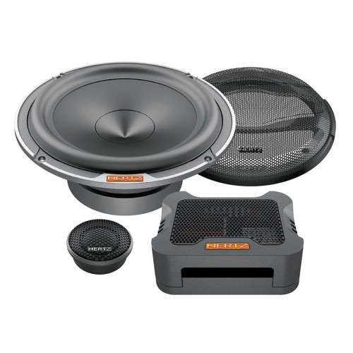 HERTZ MPK 1650.3 PRO, AUTOMOBILINĖ GARSIAKALBIŲ SISTEMA GALIA: 250 W, DAŽNIŲ JUOSTA: 45 ÷ 25K HZ, JAUTRUMAS: 93 DB 
