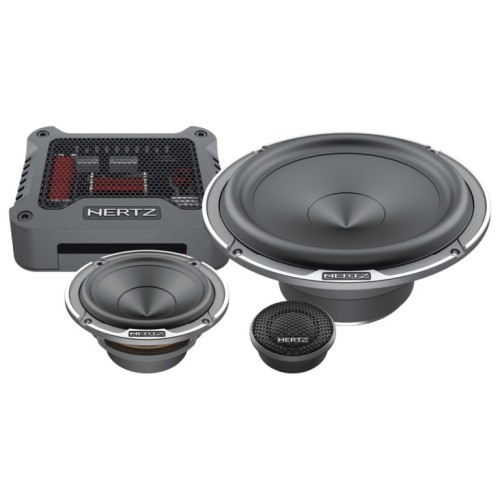 HERTZ MPK 163.3 PRO, AUTOMOBILINĖ GARSIAKALBIŲ SISTEMA GALIA: 300 W, DAŽNIŲ JUOSTA: 40 ÷ 22.5K HZ, JAUTRUMAS: 92 DB 