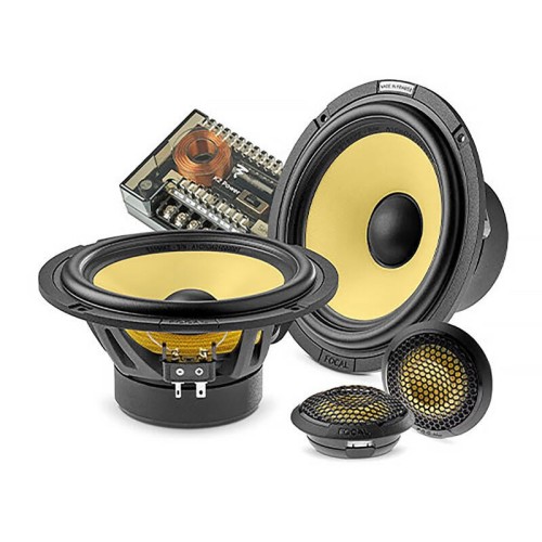 FOCAL ES 165 KE, 2 KANALŲ GARSIAKALBIŲ RINKINYS GALIA: 200W, DAŽNIŲ JUOSTA: 60 HZ - 22 KHZ, JAUTRUMAS: 91 DB 