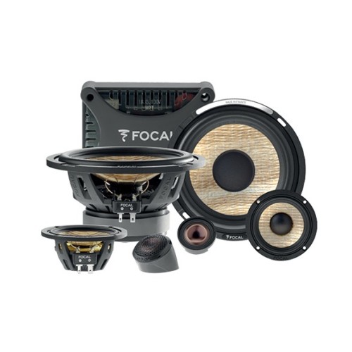 FOCAL PS 165 F3E 3-JŲ JUOSTŲ AUTOMOBILINIŲ KOMPONENTINIŲ GARSIAKALBIŲ KOMPLEKTAS GALIA: 160W, JAUTRUMAS: 87,5DB, DAŽNIŲ JUOSTA: 60-28KHZ  
