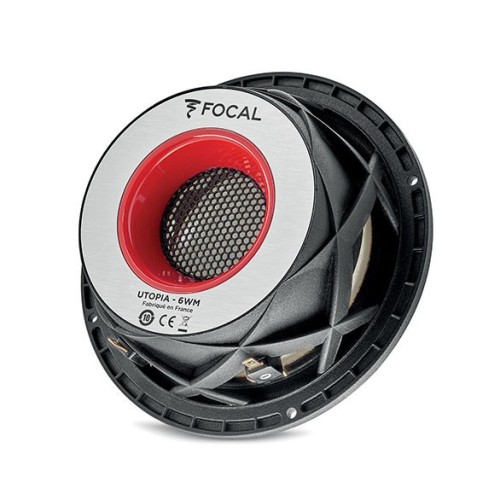 FOCAL 6WM AUTOMOBILINIS ŽEMŲ DAŽNIŲ GARSIAKALBIS NOMINALI GALIA 100W MAKSIMALI GALIA 200W JAUTRUMAS (2.83V/1M): 91.5 DB VC DIAMETRAS: 3 1/8