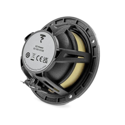 FOCAL ES 165 KX3E, 3 KANALŲ GARSIAKALBIŲ RINKINYS 16,5 CM ŽEMŲJŲ DAŽNIŲ GARSIAKALBIAI: VIDUTINIŲ DAŽNIŲ GARSIAKALBIAI: 2 VNT., 10 CM VIDUTINIŲ DAŽNIŲ GARSIAKALBIAI: 2 VNT., AUKŠTŲJŲ DAŽNIŲ GARSIAKALBIAI: 2 VNT.