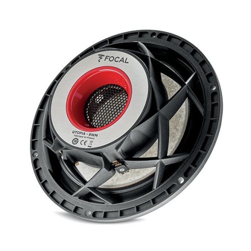 FOCAL 8WM AUTOMOBILINIS ŽEMŲ DAŽNIŲ GARSIAKALBIS NOMINALI GALIA 100 W MAKSIMALI GALIA 200 W JAUTRUMAS  (2.83V/1M): 91.8 DB VC DIAMETRAS: 3 1/8