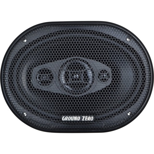 GROUND ZERO GZRF 69SQ, KOAKSIALINĖ AUTOMOBILINĖ GARSIAKALBIO SISTEMA GALIA: 200W (3 OMAI), DAŽNIŲ JUOSTA: 40 HZ – 25 KHZ, NAŠUMAS: 92 DB 
