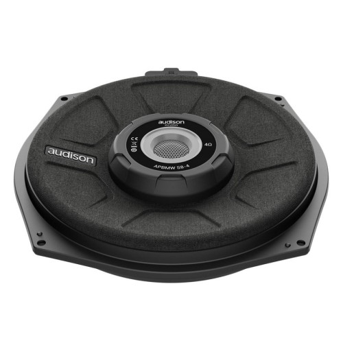 AUDISON APBMW S8-2.2, AUTOMOBILINIS ŽEMŲ DAŽNIŲ GARSIAKALBIS GALIA: 300W (2 OMAI).), DAŽNIŲ JUOSTA: 40 ÷ 500 HZ 