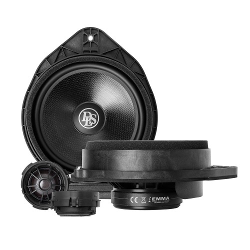 DLS CRUISE CRPP-OP1.6 – 6,5 COLIO (165 MM) KOMPONENTINIS AUTOMOBILINIS GARSIAKALBIŲ KOMPLEKTAS. KOMPLEKTE: 2 × 6,5 COLIŲ (165 MM) WOOFERIAI, 2 × 1 COLIO (25 MM) TWEETERIAI, 2 × KRYŽMINIAI FILTRAI, TVIRTINIMO PRIEDAI. 