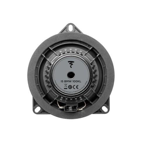 FOCAL IS BMW 100KL – AUKŠČIAUSIOS KLASĖS 2-JŲ DALIŲ KOMPONENTINIS GARSO SISTEMOS KOMPLEKTAS, SUKURTAS SPECIALIAI BMW IR MINI AUTOMOBILIAMS. WOOFER + TWEETER 